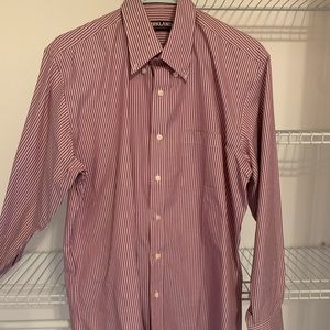NWOT Striped Button Up Dress Shirt